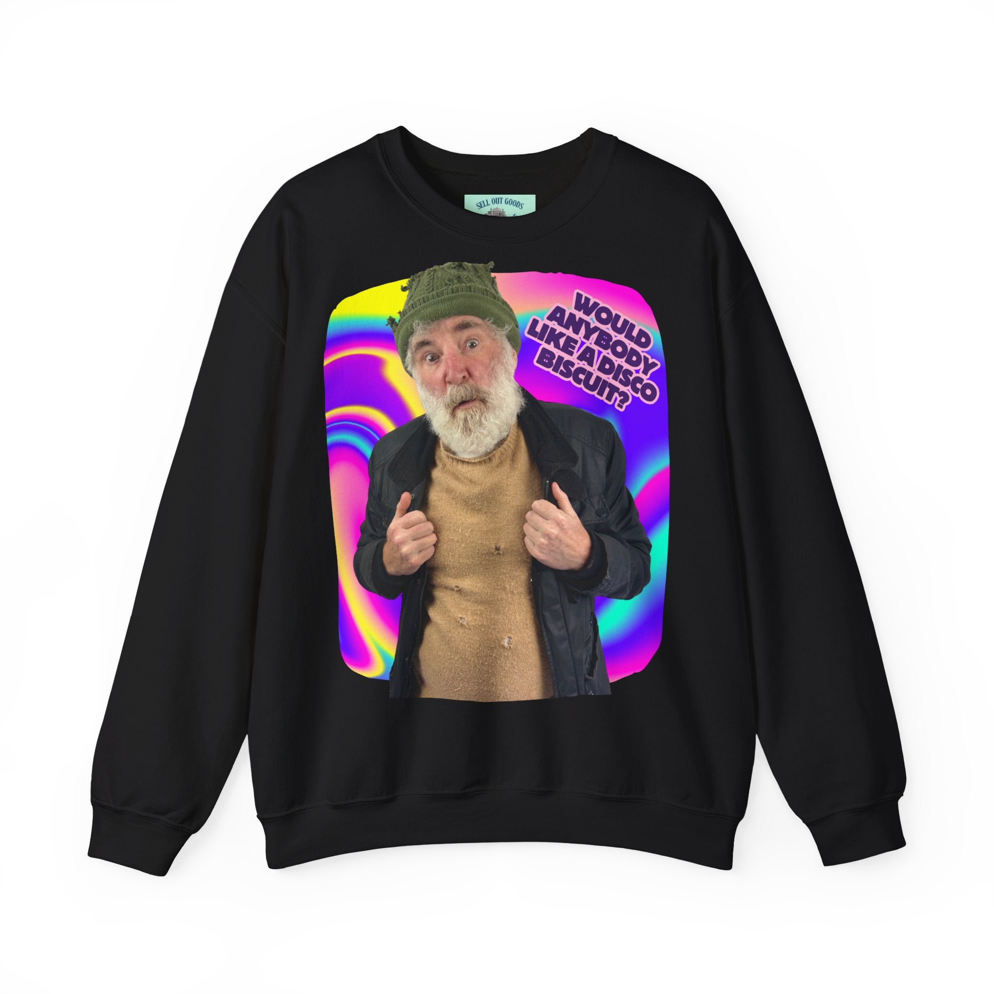 Disco Biscuit! Unisex Crewneck Sweatshirt
