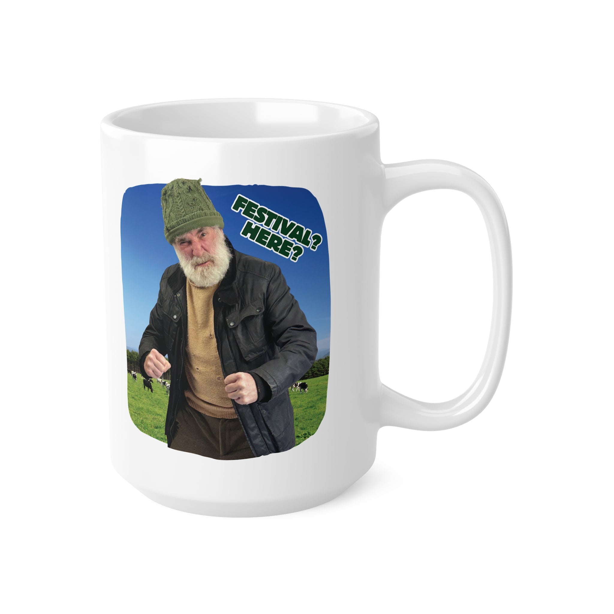 Festival? Here? Ceramic Mug