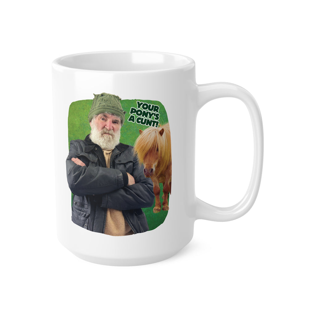 Pony and Pig Ceramic Mug